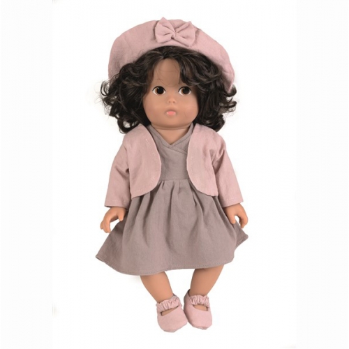 Berceau en bois pour poupée avec couverture tricot - Egmont Toys