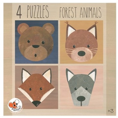 Puzzles  Animaux de la forêt - Egmont toys - Sundays Kids Store