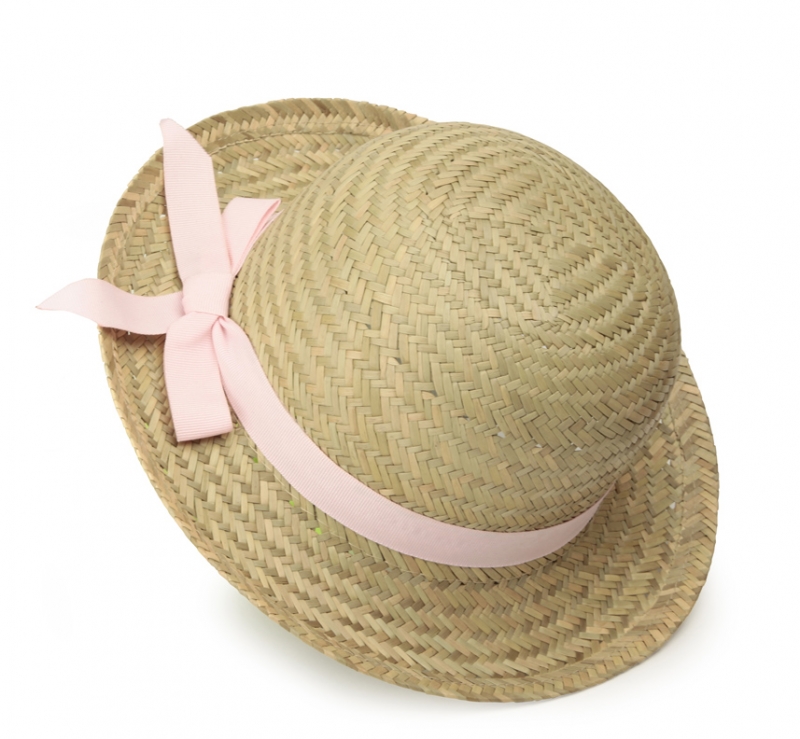 pink ribbon hat