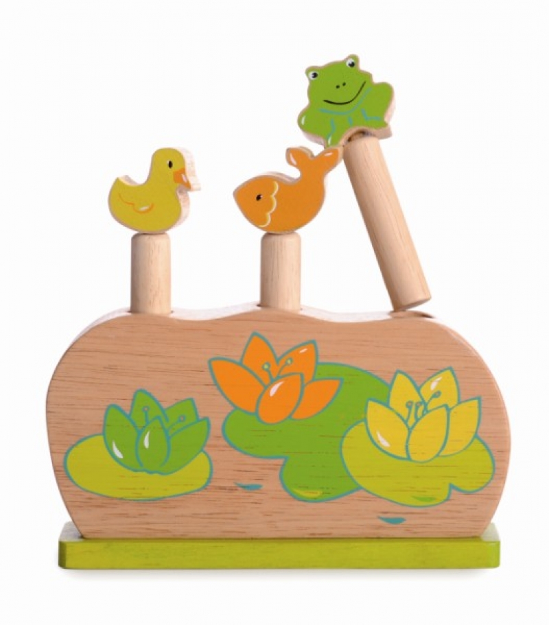 pop up frog toy