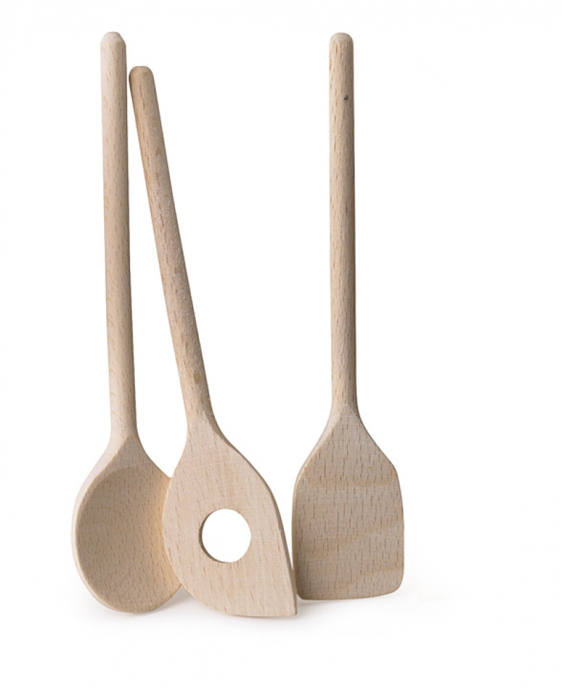 Spatule en bois - Avec trou - Ustensiles de cuisine - Spatule