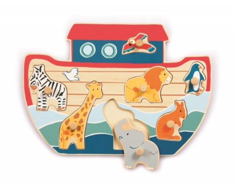 noah's ark wooden puzzle