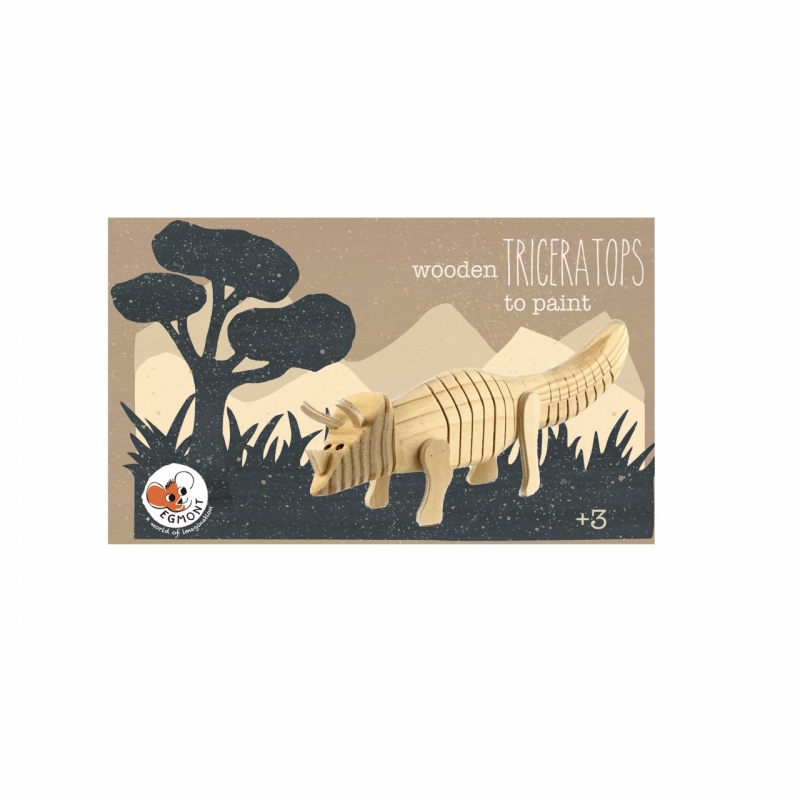 Wooden dinosaur sales to paint